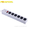 S60094 Heavy Duty Electrical Metal Power Strip 6 Outlet Shop Home Office